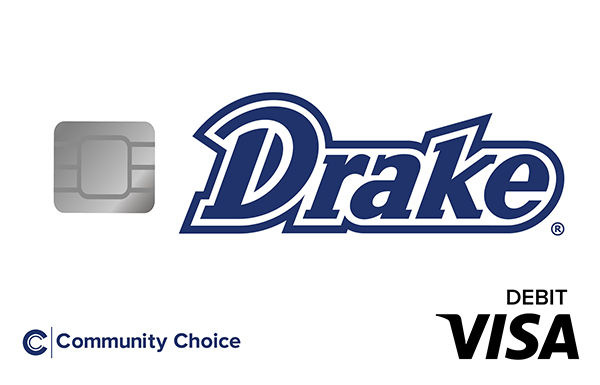Drake Bulldogs Debit Card
